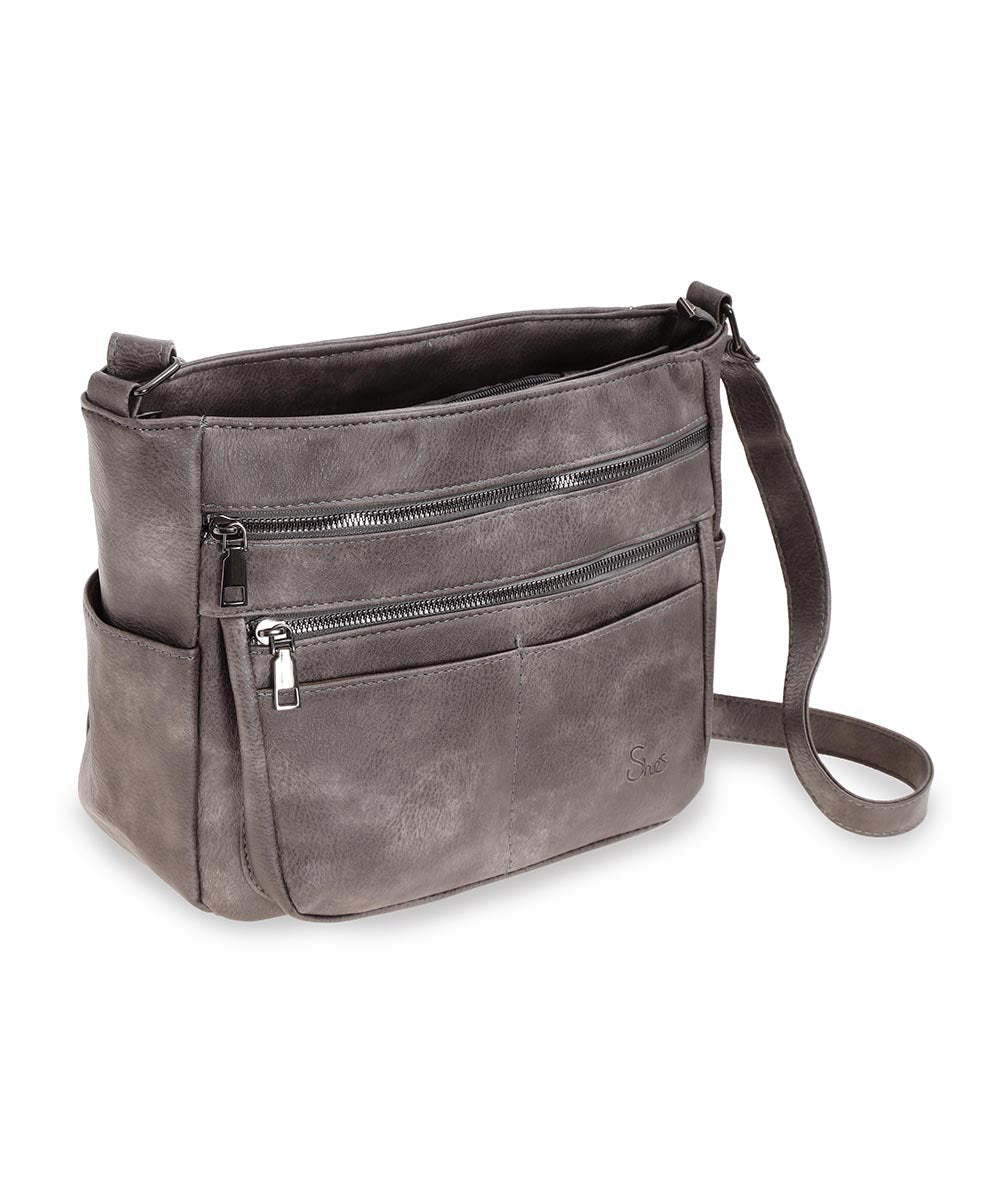 She's Soft & Organized Shoulder Bag תיק צד רך מרובה תאים - תיק התיקיםShe'sתיקי צד לנשים