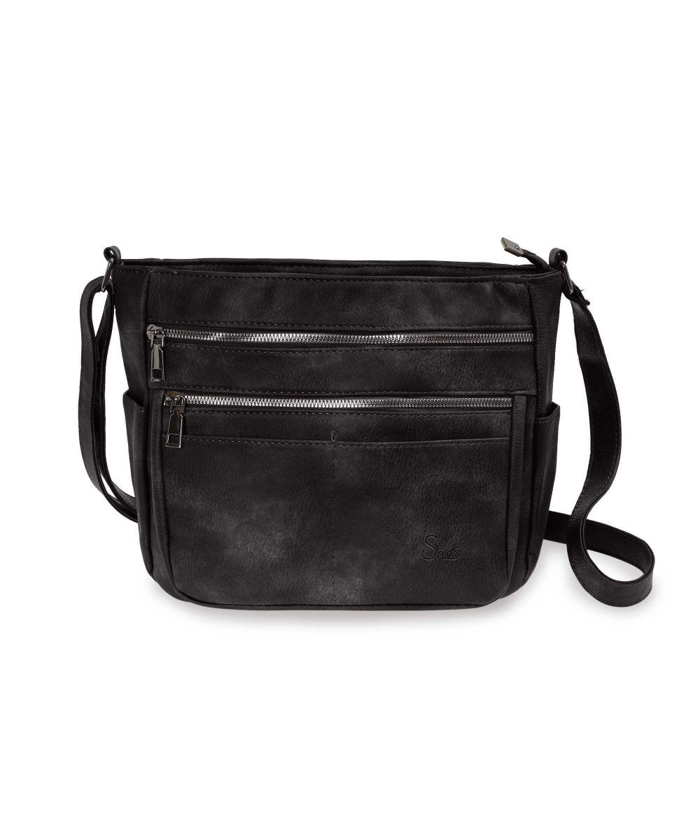 She's Soft & Organized Shoulder Bag תיק צד רך מרובה תאים - תיק התיקיםShe'sתיקי צד לנשים