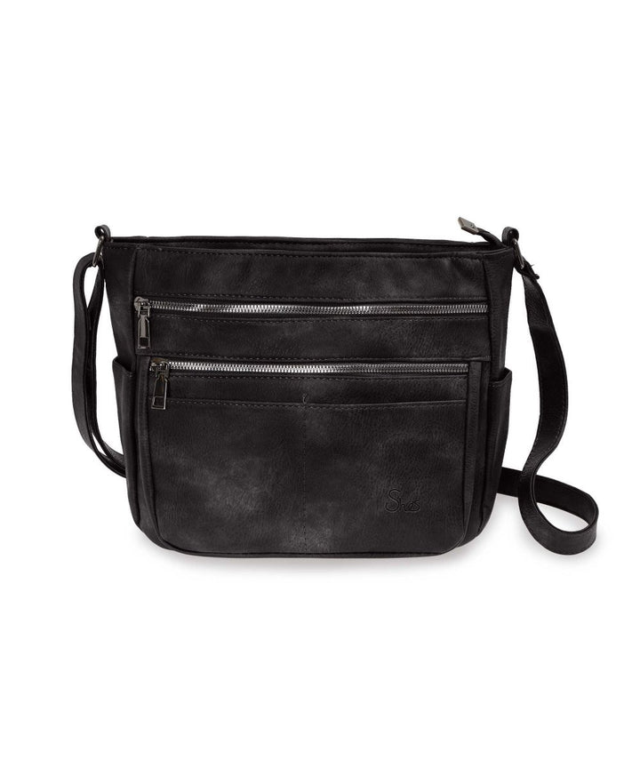 She's Soft & Organized Shoulder Bag תיק צד רך מרובה תאים - תיק התיקיםShe'sתיקי צד לנשים