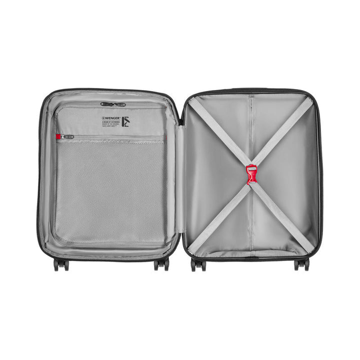 Swiss Wenger מזוודה טרולי קשיחה לעלייה למטוס 20" - תיק התיקיםWengerמזוודות