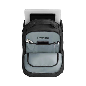 SWISS WENGER BQ Laptop Backpack תיק גב קלאסי וקליל למחשב 16" - תיק התיקיםWengerתיקי גב למחשב