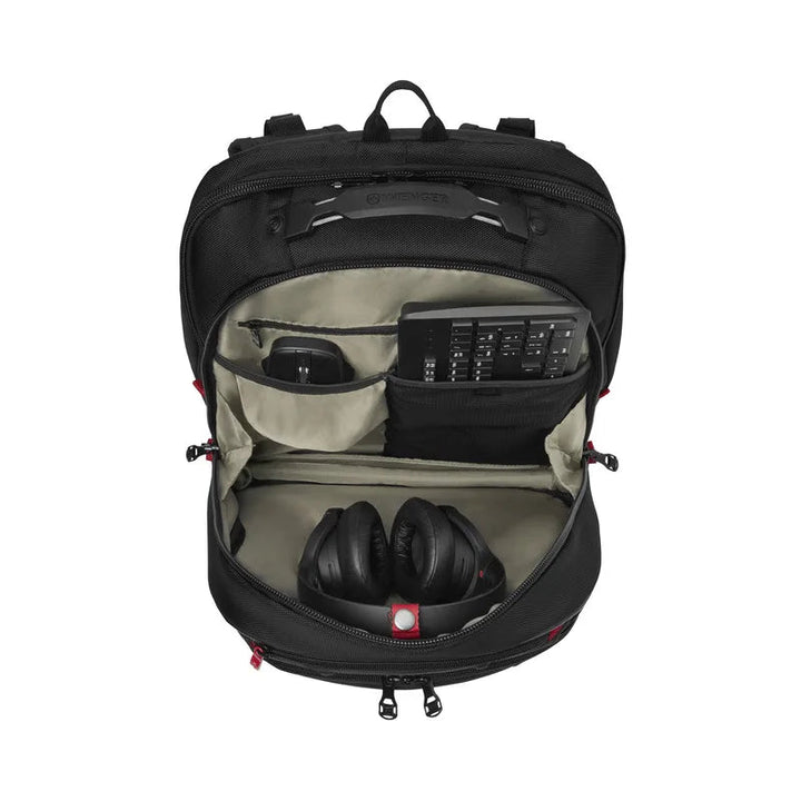 SWISS WENGER Carbon Pro Backpack תיק גב עסקי פרימיום למחשב 15.6" - תיק התיקיםWengerתיקי גב למחשב