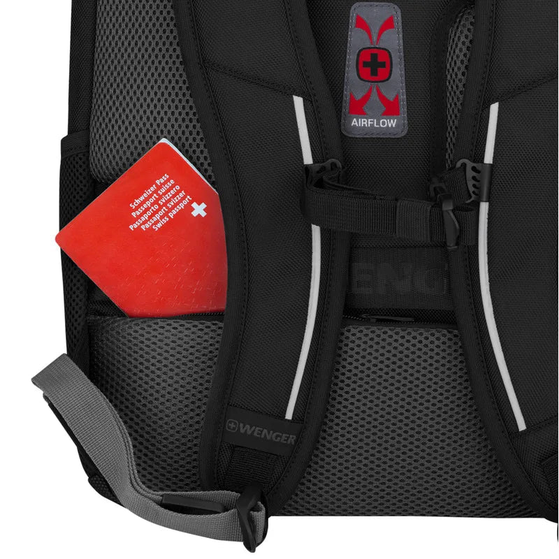 SWISS WENGER Carbon Pro Backpack תיק גב עסקי פרימיום למחשב 15.6" - תיק התיקיםWengerתיקי גב למחשב