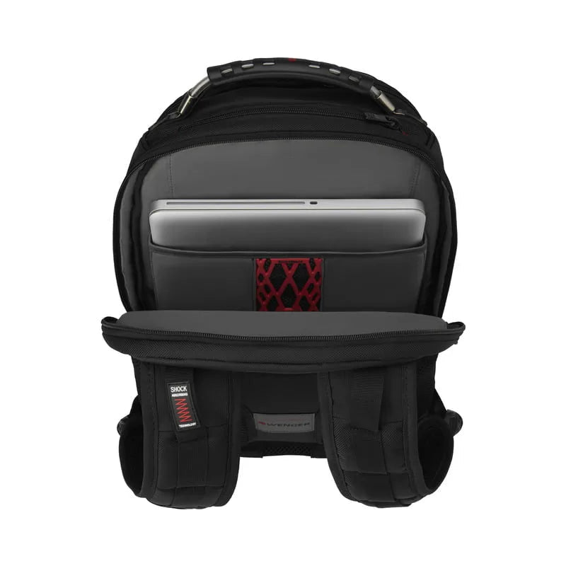 SWISS WENGER Icons Ibex Backpack תיק גב חזק עם חיבור USB למחשב 16" - תיק התיקיםWengerתיקי גב למחשב