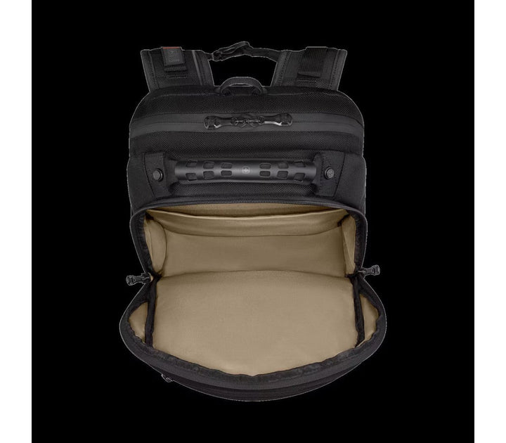 SWISS WENGER Legacy Black Series Laptop Backpack תיק גב עסקי ארגונומי למחשב 16" - תיק התיקיםWengerתיקי גב למחשב