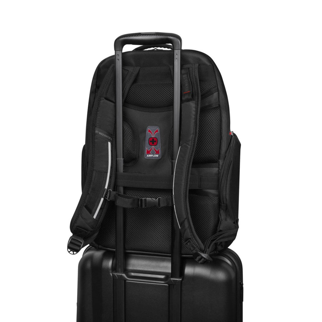 SWISS WENGER Meteor Backpack תיק גב אקולוגי ומרווח למחשב 17" - תיק התיקיםWengerתיקי גב למחשב