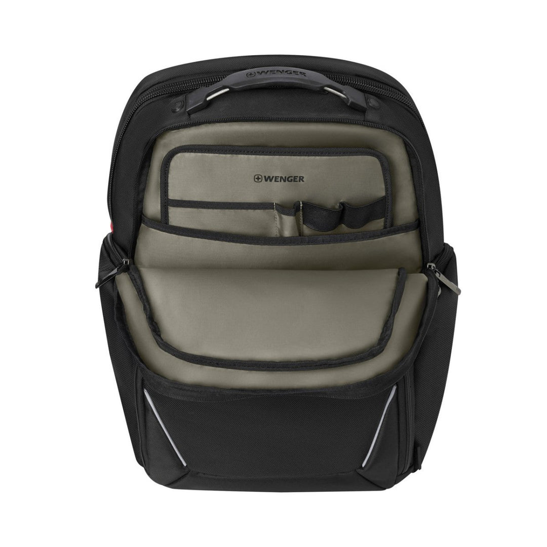 SWISS WENGER Meteor Backpack תיק גב אקולוגי ומרווח למחשב 17" - תיק התיקיםWengerתיקי גב למחשב