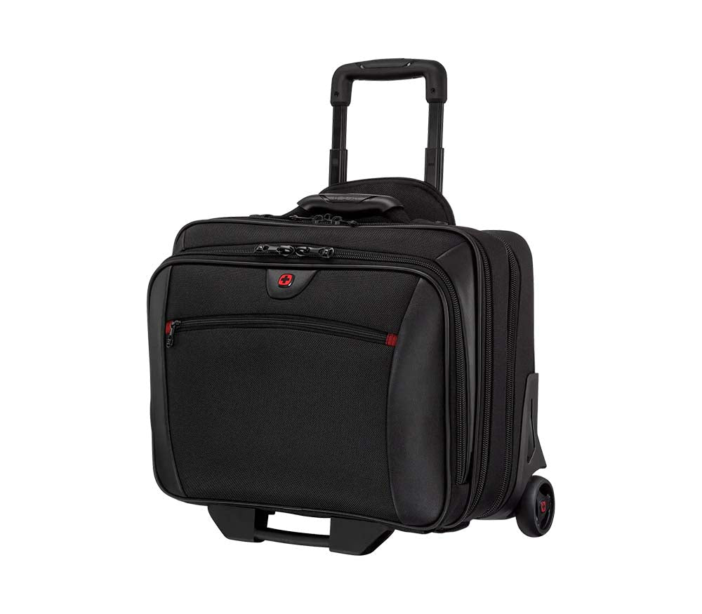 Swiss Wenger תיק עסקים על גלגלים עם תיק מחשב נשלף - תיק התיקיםWengerתיקים למחשב נייד