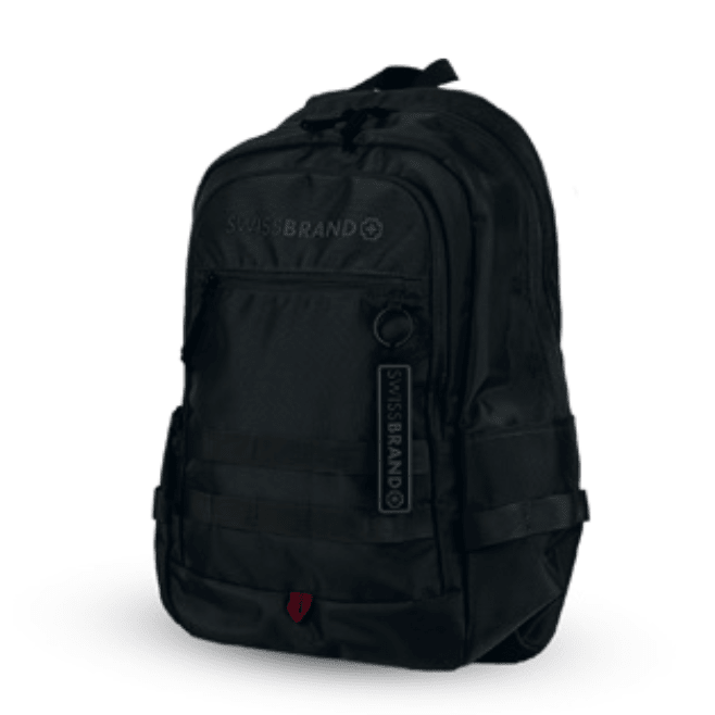 SwissBrand תיק גב למחשב נייד 15.6" דגם Walsh עלייה למטוס - תיק התיקיםSwissBrandתיק גב למחשב