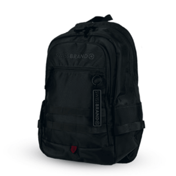 SwissBrand תיק גב למחשב נייד 15.6" דגם Walsh עלייה למטוס - תיק התיקיםSwissBrandתיק גב למחשב
