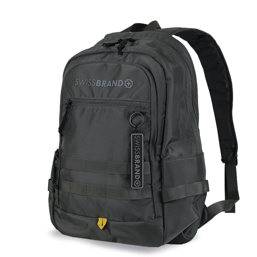 SwissBrand תיק גב למחשב נייד 15.6" דגם Walsh עלייה למטוס - תיק התיקיםSwissBrandתיק גב למחשב
