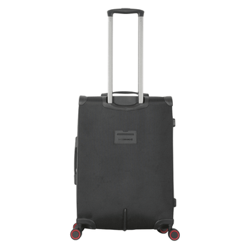 SwissBrand סט מזוודות בד Aura מתרחבות - תיק התיקיםSwissBrandסט מזוודות