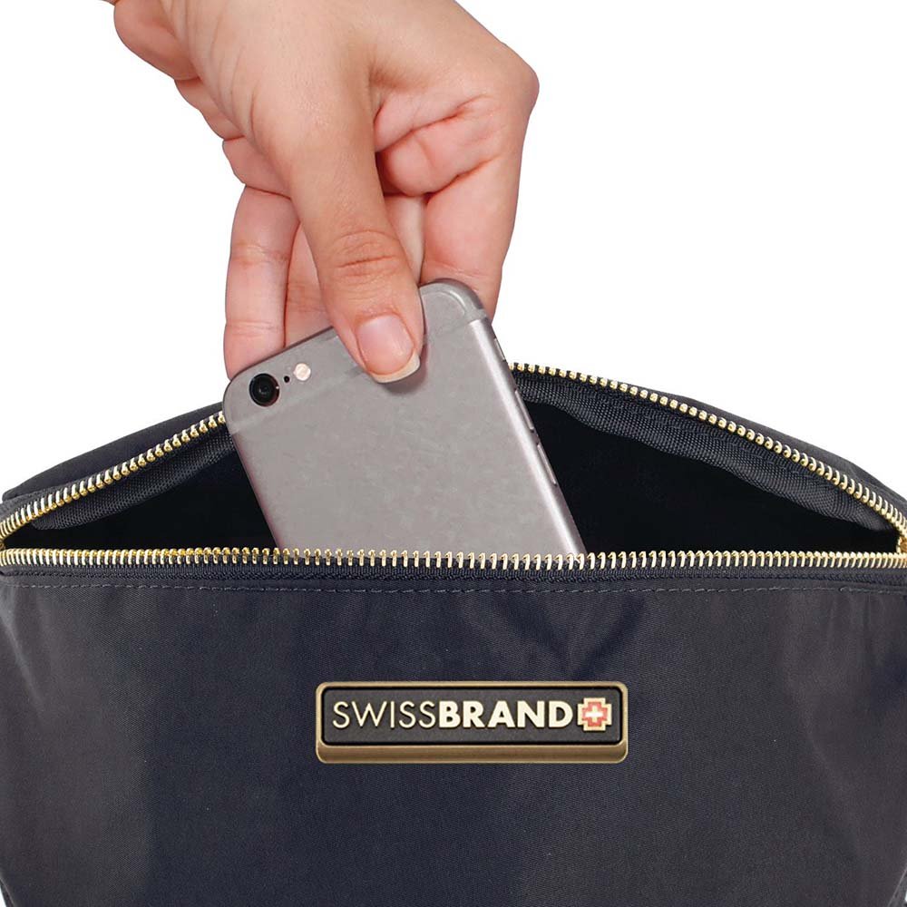 SwissBrand תיק פאוץ’ מעוצב אופנתי לנשים MALAGA WAISTPACK - תיק התיקיםSwissBrandתיקים למחשב נייד