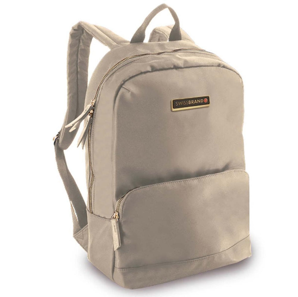 SwissBrand תיק גב לנשים מבד Mallorca large - תיק התיקיםSwissBrandתיקים למחשב נייד