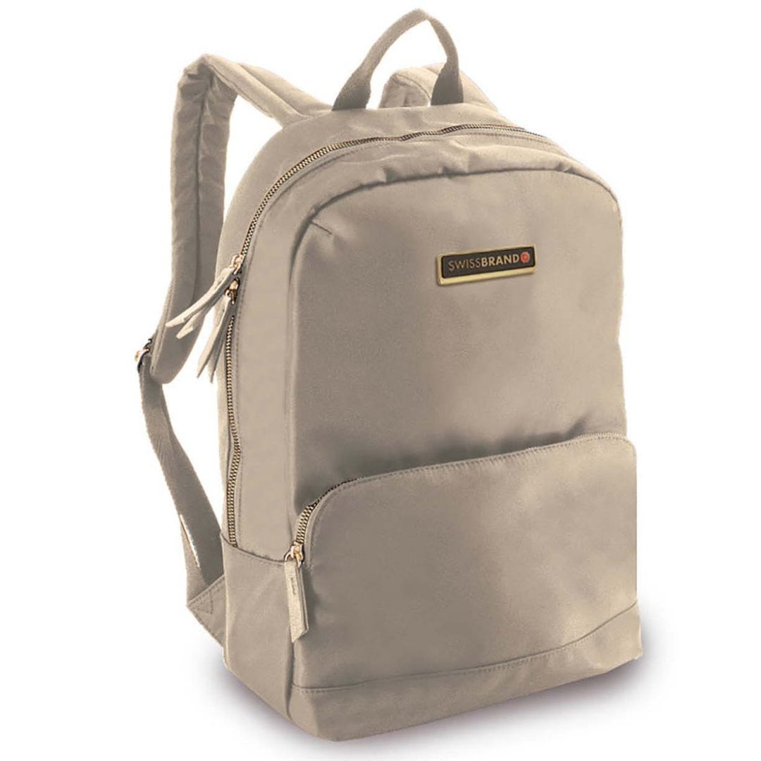 SwissBrand תיק גב לנשים מבד Mallorca large - תיק התיקיםSwissBrandתיקים למחשב נייד