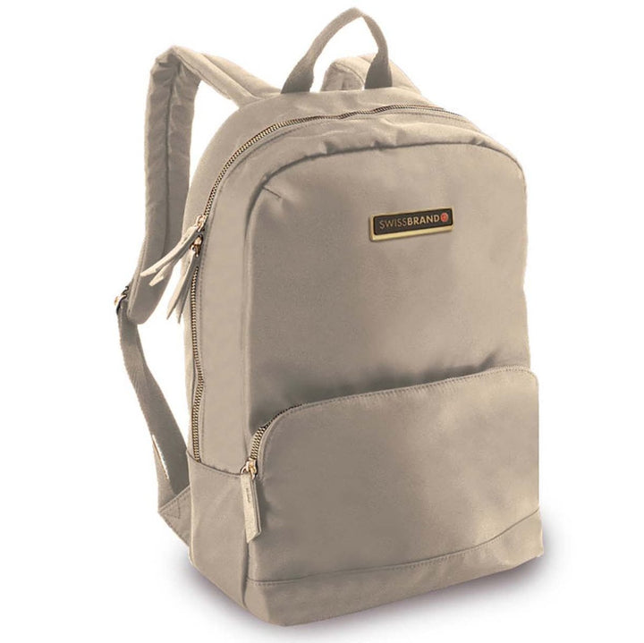 SwissBrand תיק גב לנשים מבד Mallorca large - תיק התיקיםSwissBrandתיקים למחשב נייד