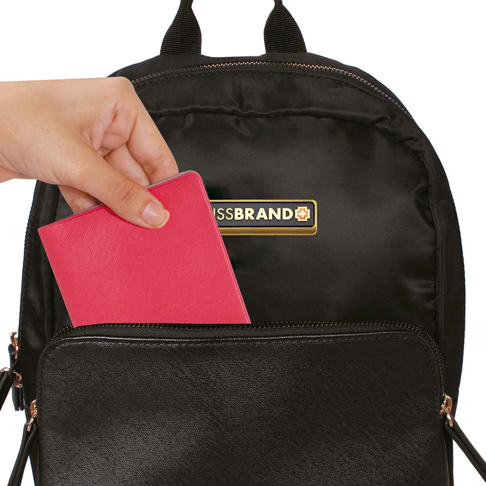 SwissBrand תיק גב לנשים מבד Mallorca large - תיק התיקיםSwissBrandתיקים למחשב נייד