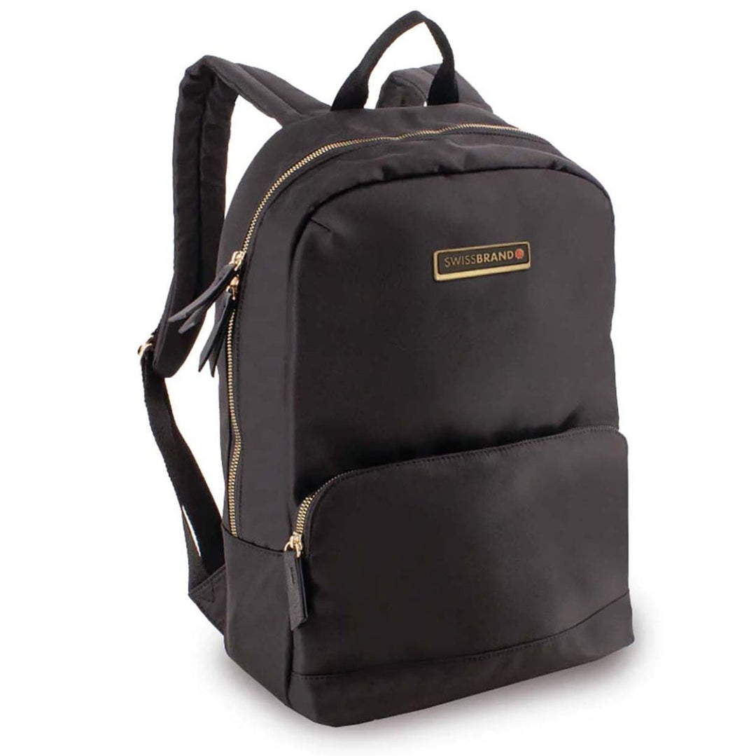 SwissBrand תיק גב לנשים מבד Mallorca large - תיק התיקיםSwissBrandתיקים למחשב נייד