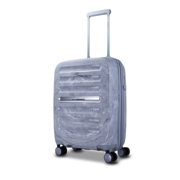 SwissBrand סט מזוודות קשיחות Marble מתרחבות - תיק התיקיםSwissBrandסט מזוודות