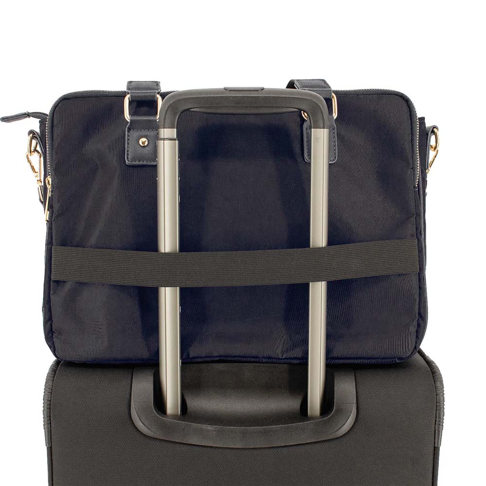 SwissBrand תיק צד לנשים מבד - תיק התיקיםSwissBrandתיקים למחשב נייד