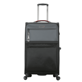 SwissBrand סט מזוודות בד Vela מתרחבות - תיק התיקיםSwissBrandסט מזוודות
