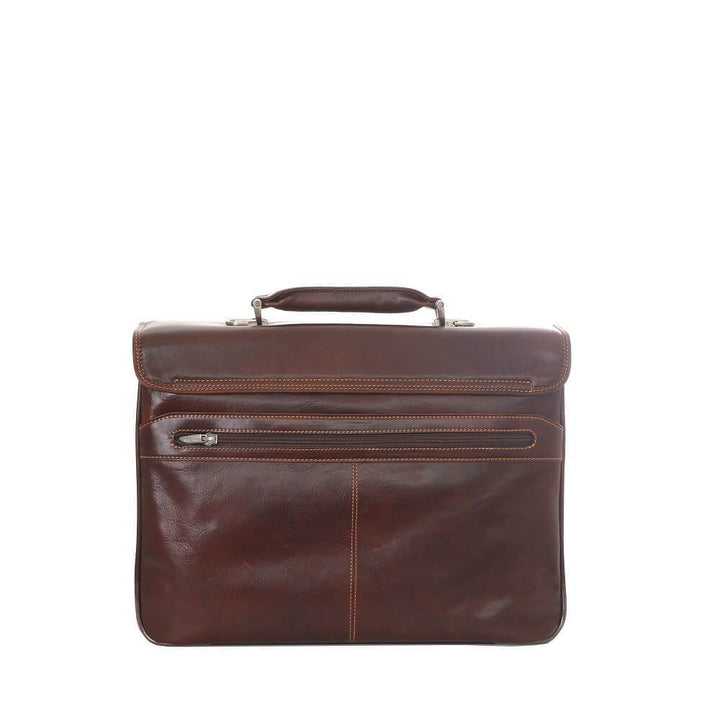 TONY PEROTTI תיק עסקים גדול מעור לגבר Bartolo - תיק התיקיםTONY PEROTTIתיקי עסקים