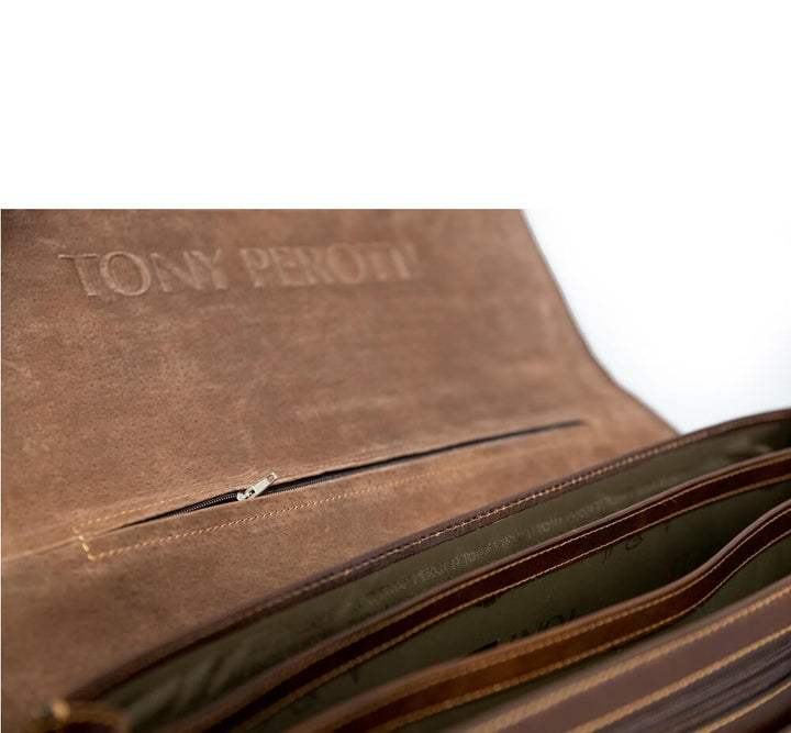 TONY PEROTTI תיק עסקים גדול מעור לגבר Bartolo - תיק התיקיםTONY PEROTTIתיקי עסקים