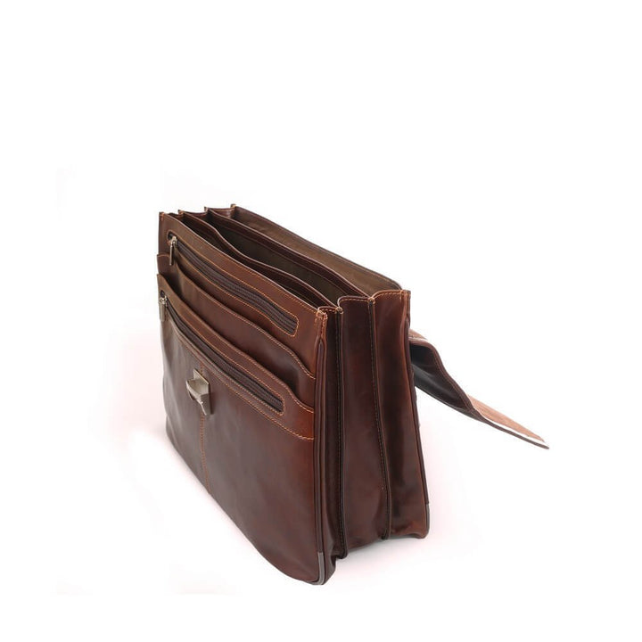 TONY PEROTTI תיק עסקים גדול מעור לגבר Bartolo - תיק התיקיםTONY PEROTTIתיקי עסקים