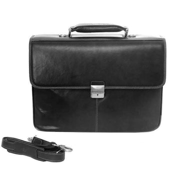 TONY PEROTTI תיק עסקים גדול מעור לגבר Bartolo - תיק התיקיםTONY PEROTTIתיקי עסקים