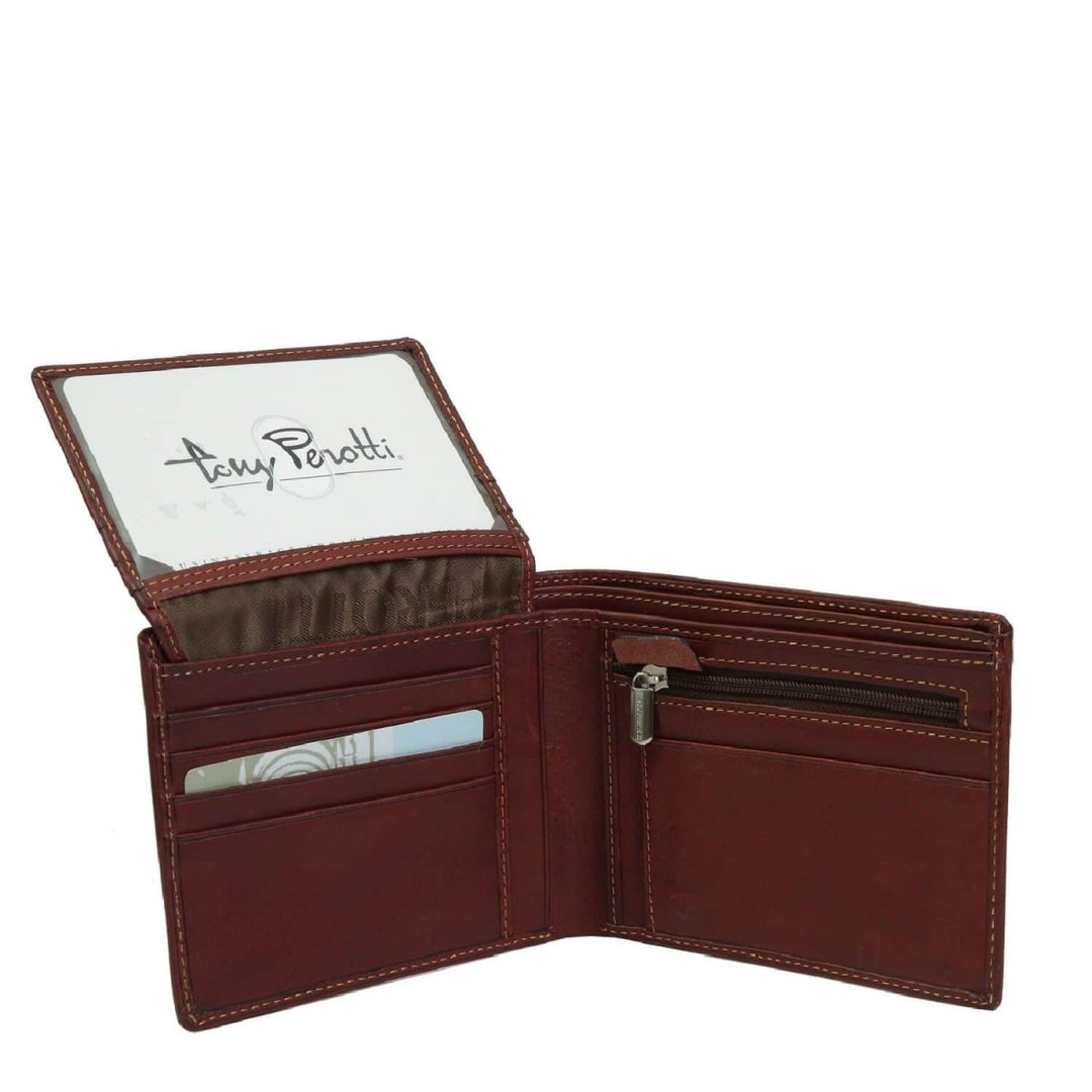 TONY PEROTTI ארנק גדול מעור לגבר Cenni - תיק התיקיםTONY PEROTTIגברים
