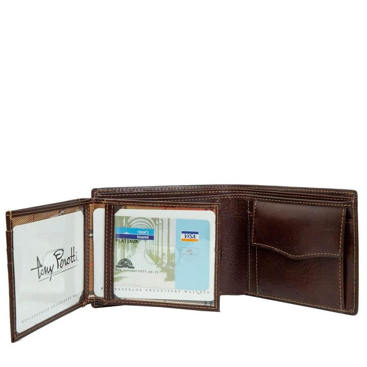 TONY PEROTTI ארנק גברים גדול לגבר עם נעילת אבטחה Giusto - תיק התיקיםTONY PEROTTIגברים