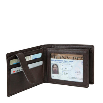 TONY PEROTTI ארנק מעור איכותי לגבר עם נעילת אבטחה Guelfo - תיק התיקיםTONY PEROTTIגברים