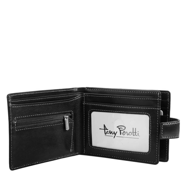 TONY PEROTTI ארנק סלים מעור לגבר עם נעילת אבטחה Guido - תיק התיקיםTONY PEROTTIגברים