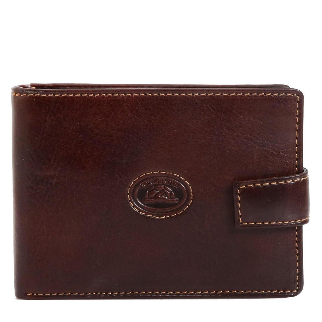 TONY PEROTTI ארנק סלים מעור לגבר עם נעילת אבטחה Guido - תיק התיקיםTONY PEROTTIגברים