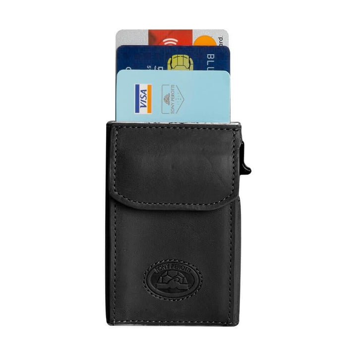 TONY PEROTTI נרתיק קשיח לכרטיסי אשראי נגד גניבת מידע Mauro - תיק התיקיםTONY PEROTTIגברים