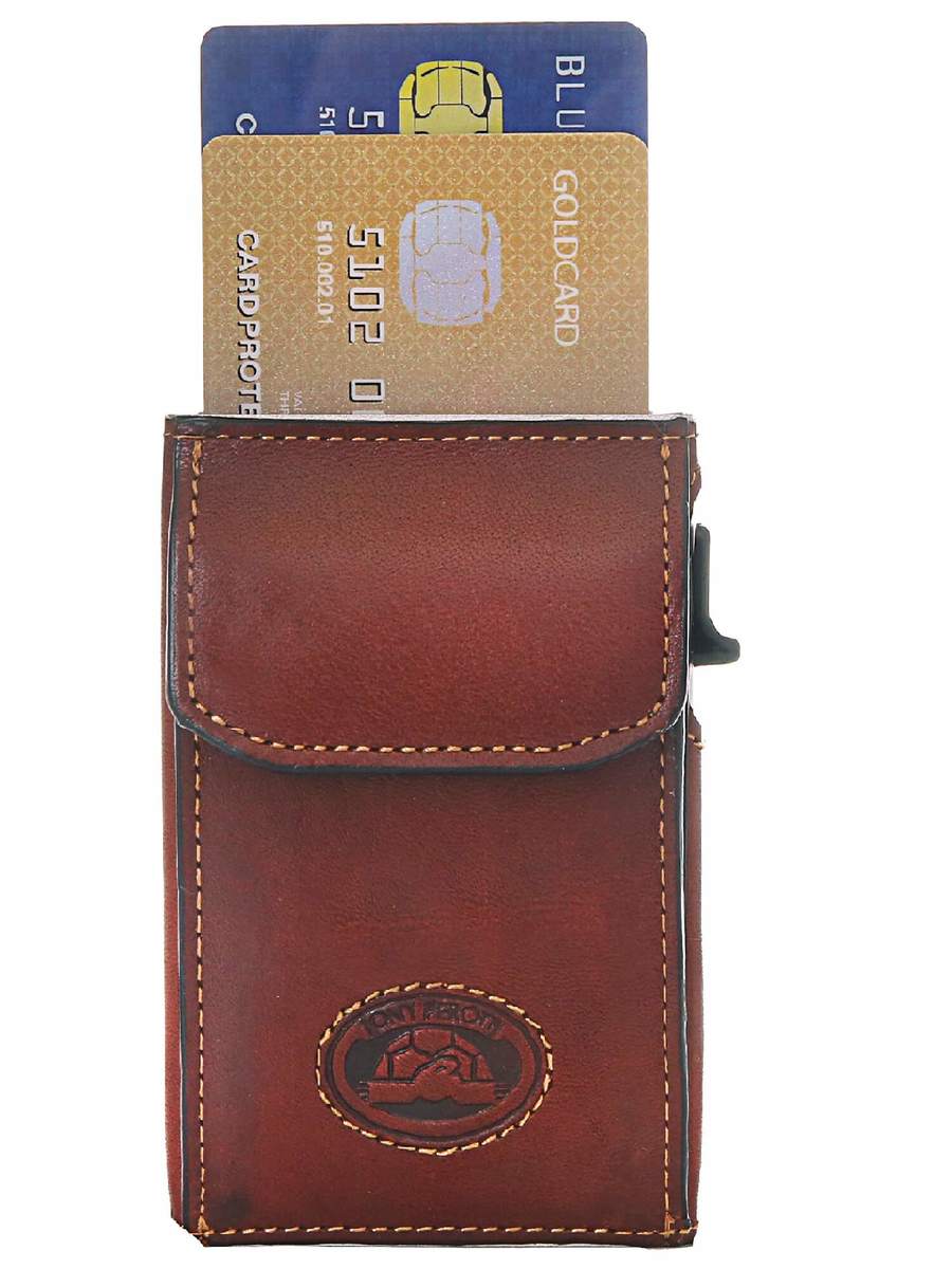 TONY PEROTTI נרתיק קשיח לכרטיסי אשראי נגד גניבת מידע Mauro - תיק התיקיםTONY PEROTTIגברים