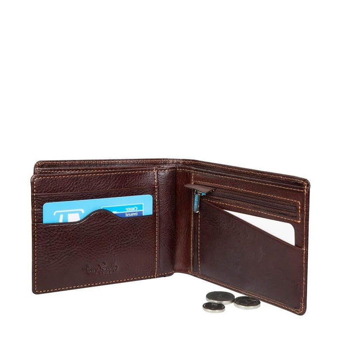 TONY PEROTTI ארנק מעור לגבר עם חלון שקוף Michele - תיק התיקיםTONY PEROTTIגברים