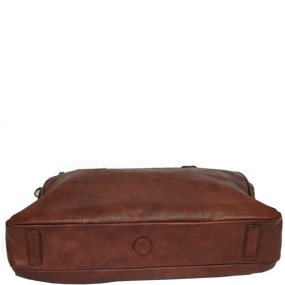 TONY PEROTTI תיק עסקים בינוני מעור לגבר Neri - תיק התיקיםTONY PEROTTIתיקי צד לגבר