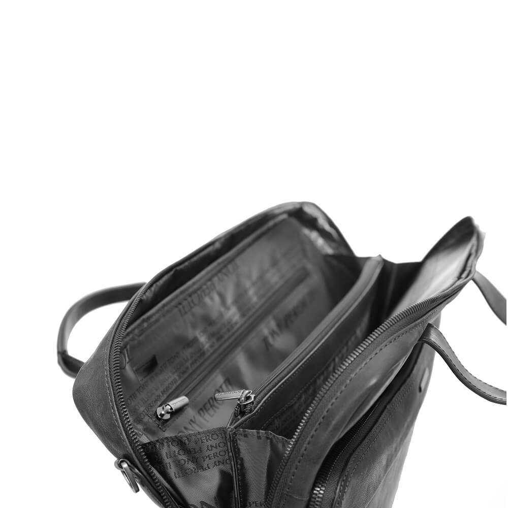 TONY PEROTTI תיק עסקים בינוני מעור לגבר Neri - תיק התיקיםTONY PEROTTIתיקי צד לגבר