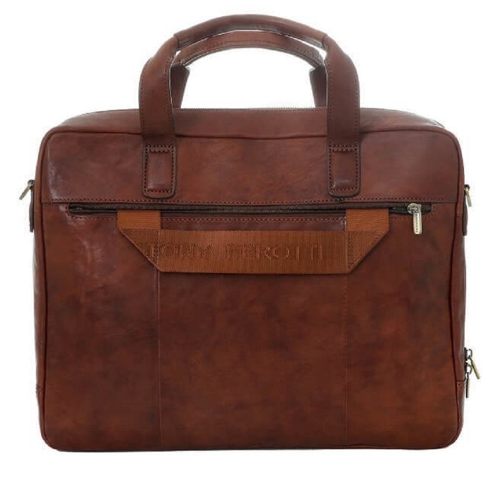 TONY PEROTTI תיק עסקים בינוני מעור לגבר Neri - תיק התיקיםTONY PEROTTIתיקי צד לגבר