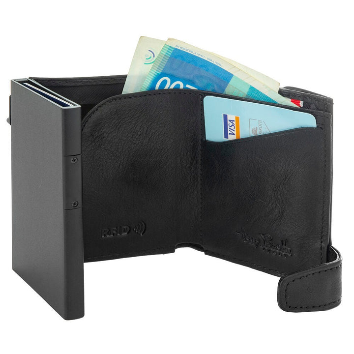 Tony Perotti ארנק קשיח לגבר עם הגנת RFID דגם Daniele - תיק התיקיםTONY PEROTTIארנקים