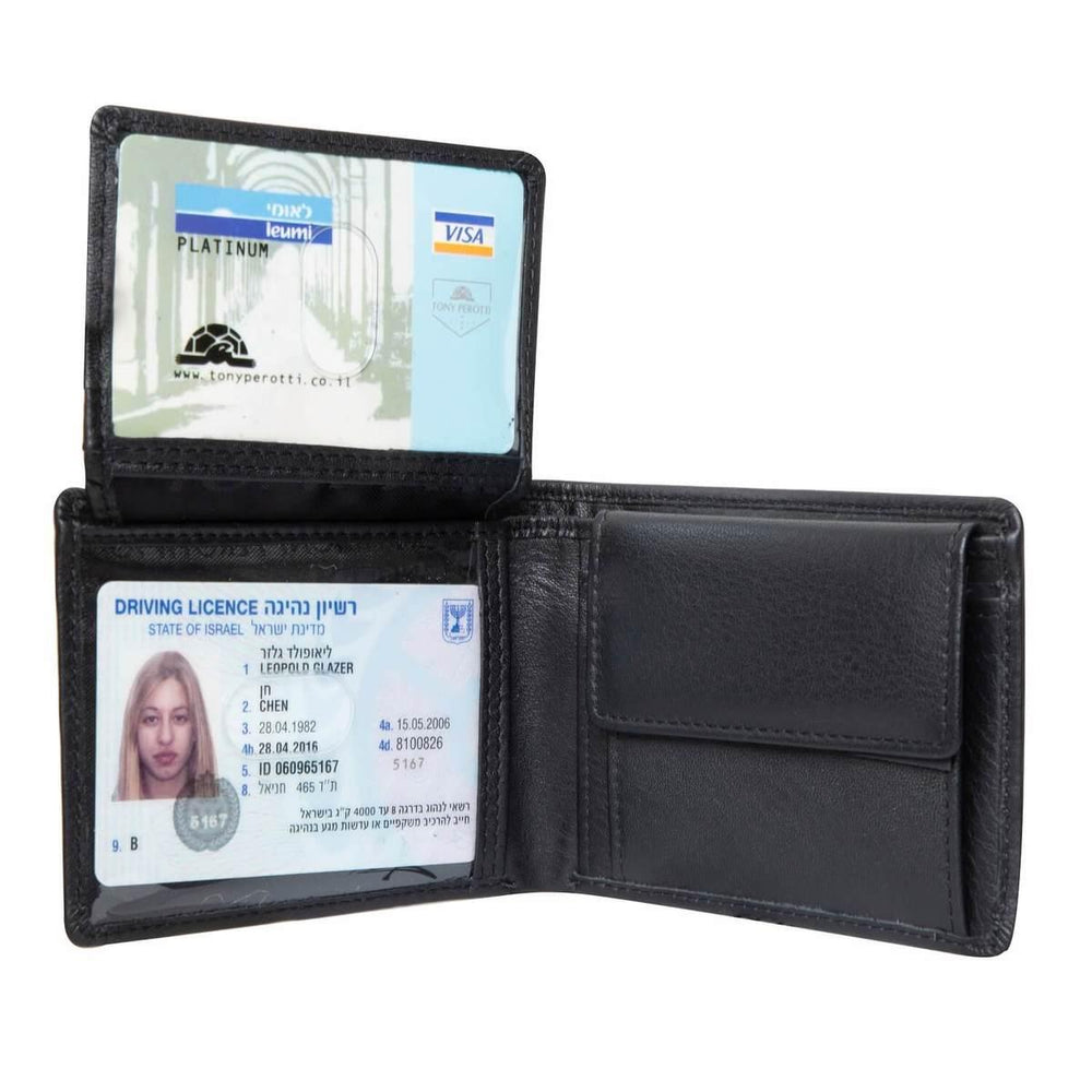 TONY PEROTTI ארנק קטן מעור לגברים Stoldo - תיק התיקיםTONY PEROTTIגברים