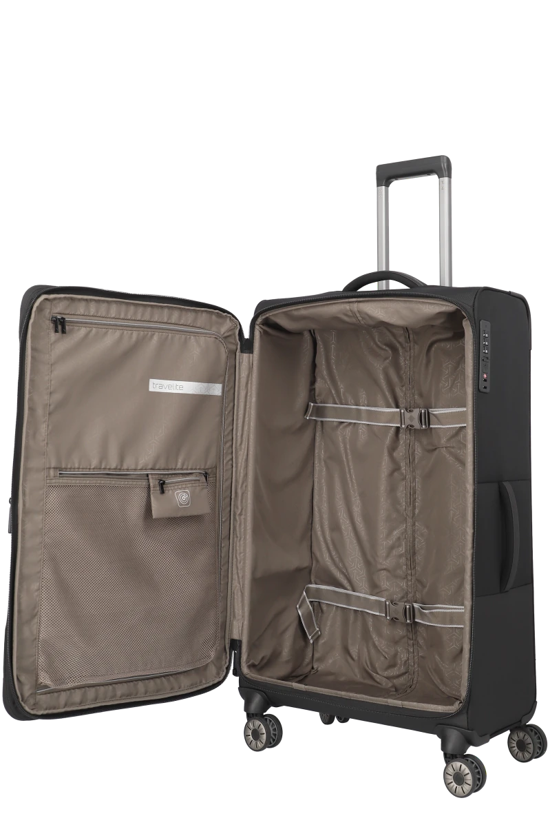 מזוודה רכה Travelite Crosslite 55/77/81 ס״מ - תיק התיקיםTraveliteמזוודות