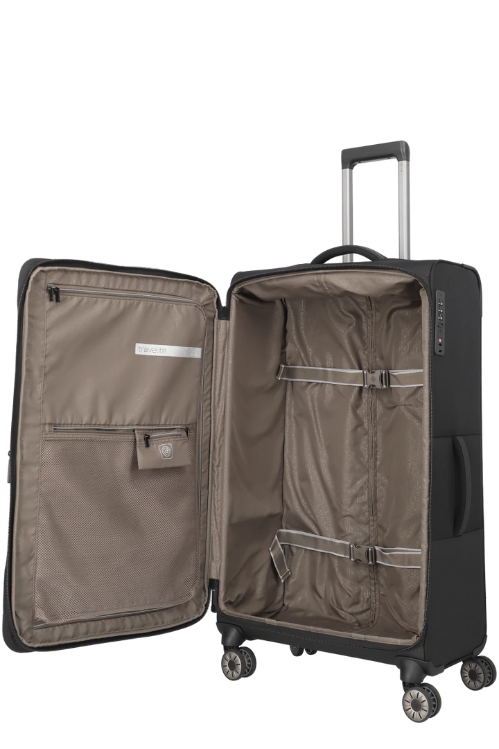 מזוודה רכה Travelite Crosslite 55/77/81 ס״מ - תיק התיקיםTraveliteמזוודות