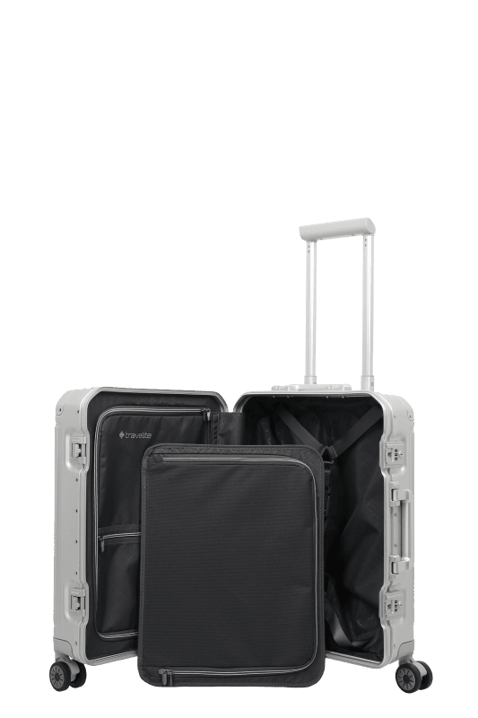 Travelite x AIDA Next Trolley S מזוודת אלומיניום קטנה - תיק התיקיםTraveliteמזוודות קטנות