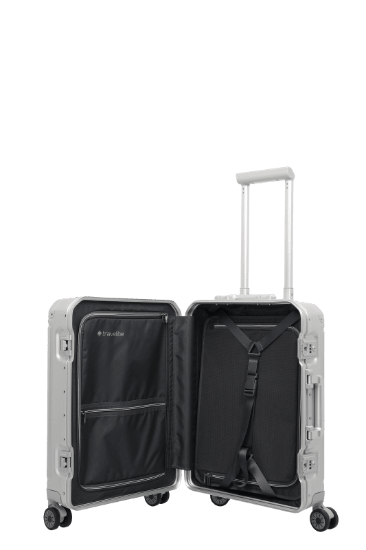 Travelite x AIDA Next Trolley S מזוודת אלומיניום קטנה - תיק התיקיםTraveliteמזוודות קטנות