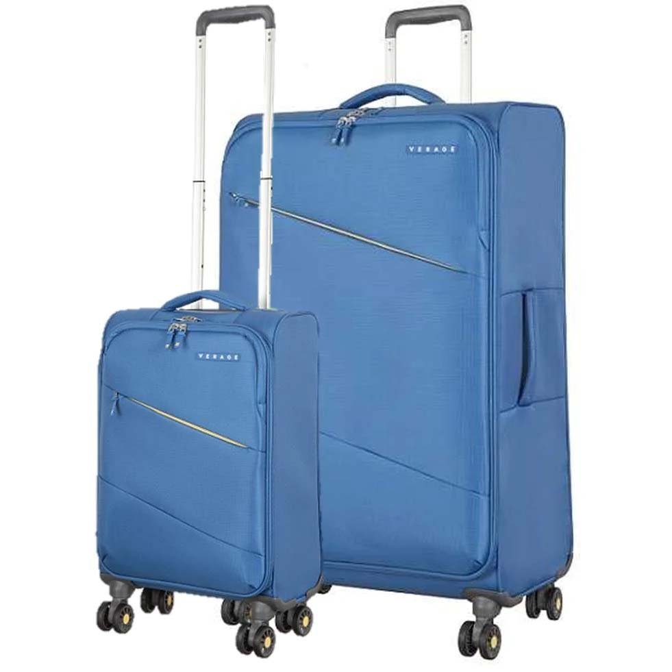 Verage סט 2 מזוודות מבד רכות קלות במיוחד BRISTOL - תיק התיקיםVerageמזוודות