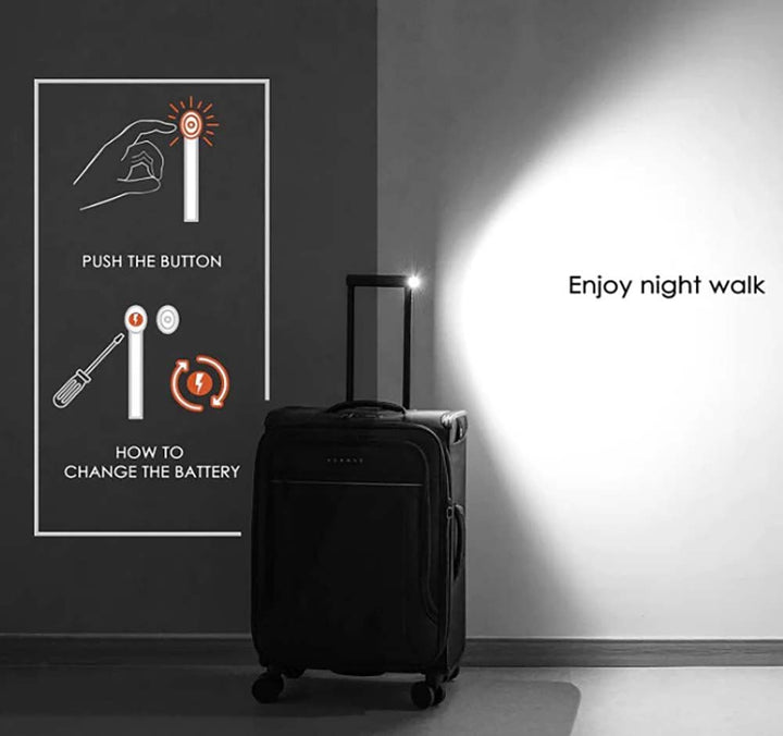 Verage סט 3 מזוודות מבד רכות קלות ואיכותיות toledo luggage - תיק התיקיםVerageמזוודות