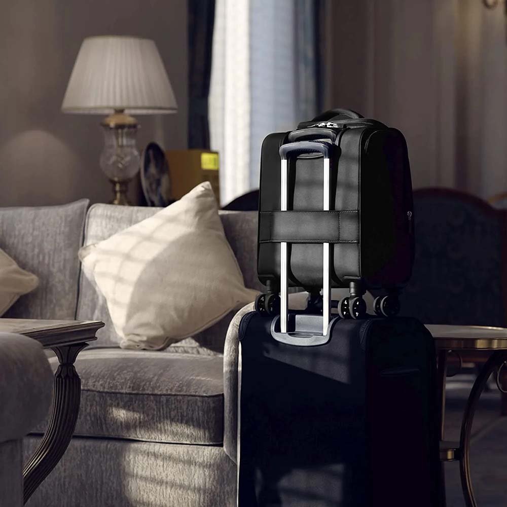 VERAGE Underseat מזוודה טרולי קטנה מתחת למושב המטוס 14.5" 10SW - תיק התיקיםVerageמזוודות