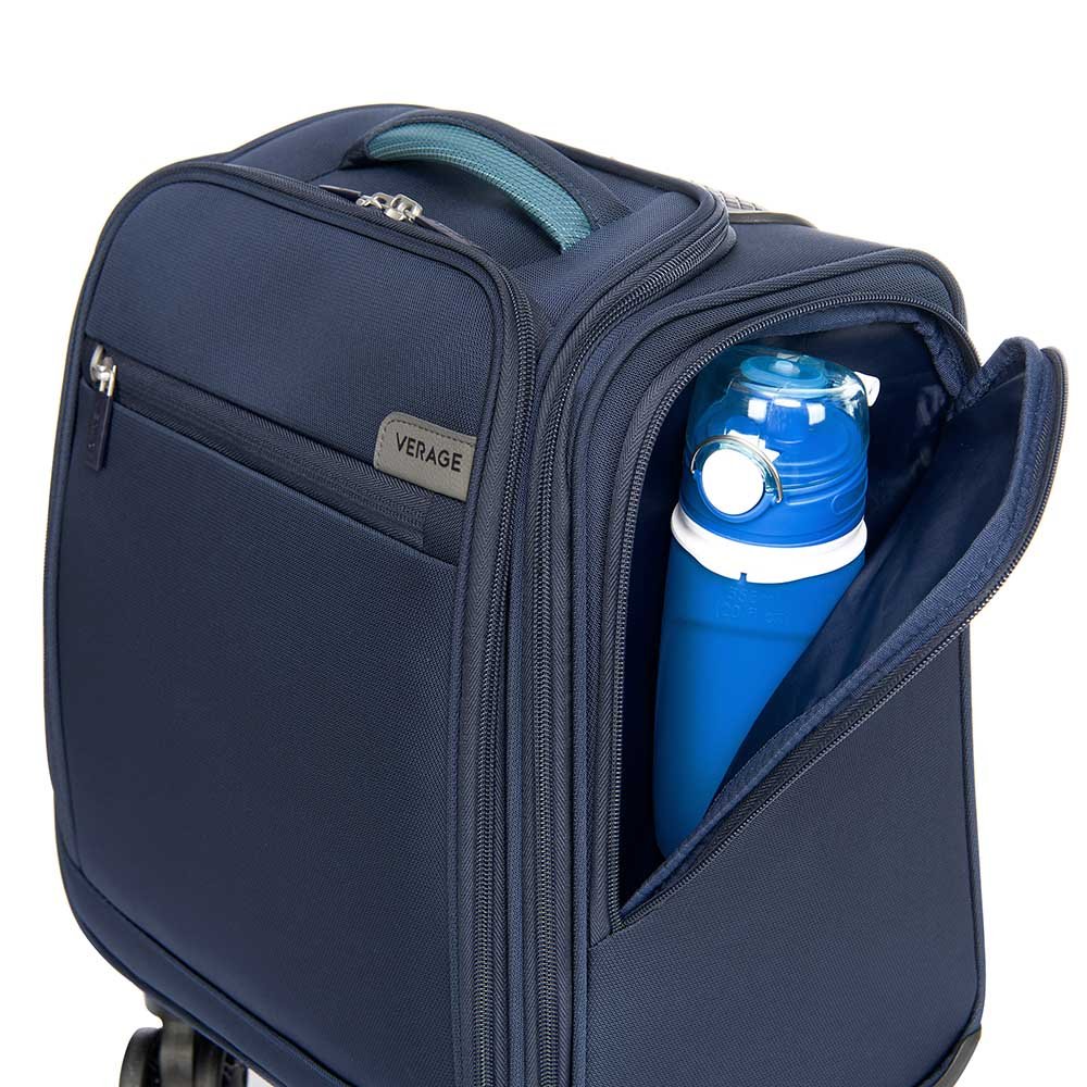 VERAGE Underseat מזוודה טרולי קטנה מתחת למושב המטוס 14.5" 10SW - תיק התיקיםVerageמזוודות
